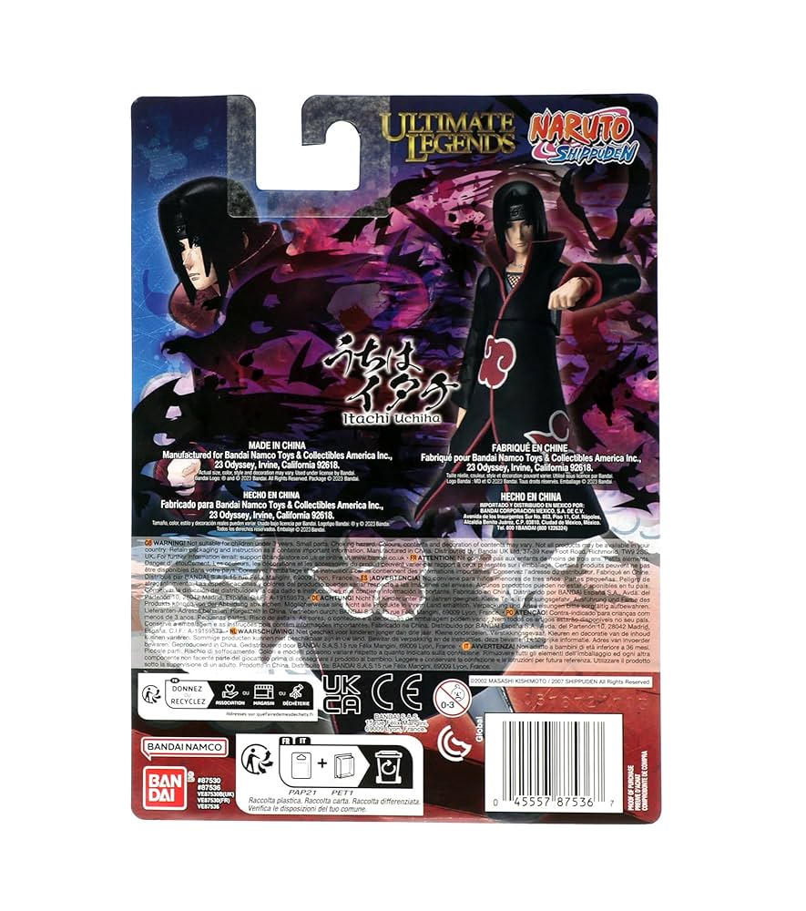 NARUTO EFFECTREME-UCHIHA ITACHI- ×5 Amazon.com: Banpresto - Naruto Shippuden - Uchiha Itachi